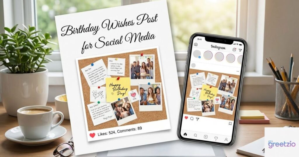 birthday wishes post for social-media