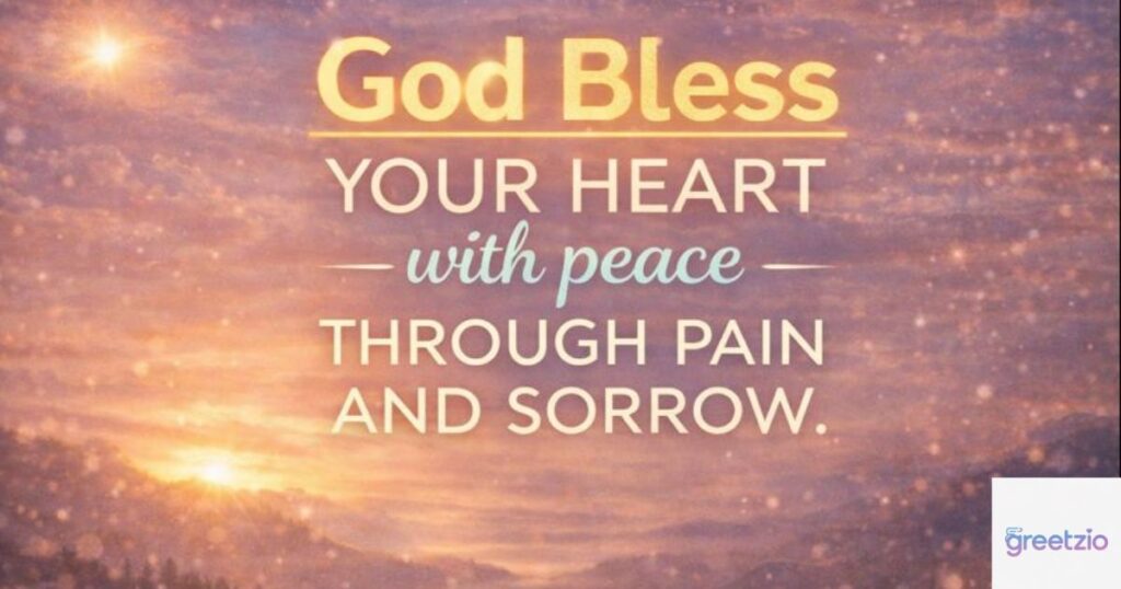 Comforting May God Bless You Messages for Difficult Times