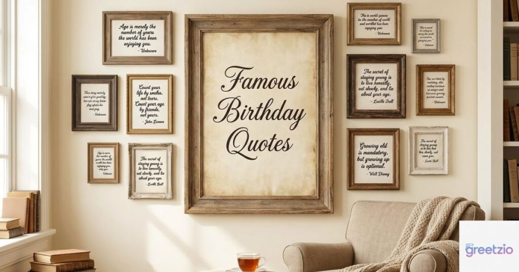 Famous Birthday Quotes