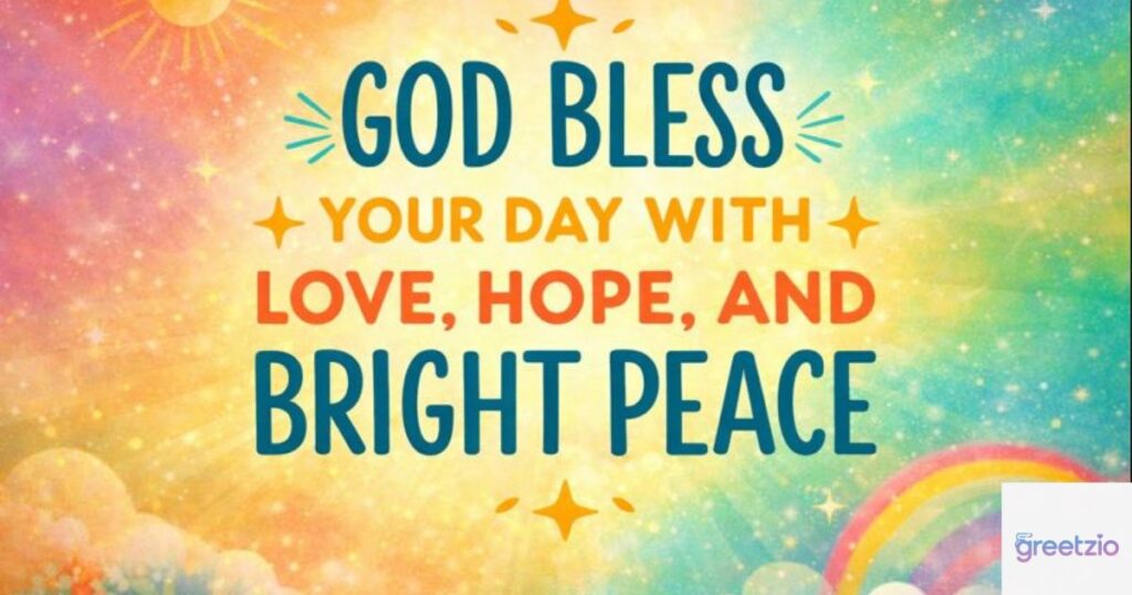 Short & Simple May God Bless You Messages