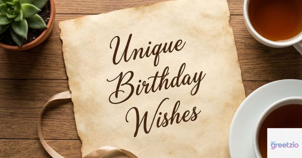 Unique Birthday Wishes