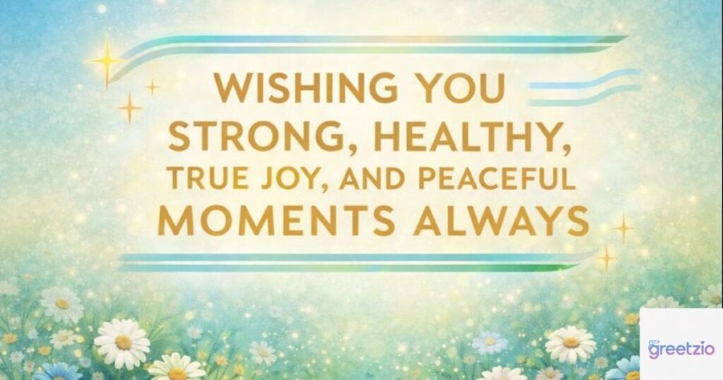 Wishes for Health and Happiness
