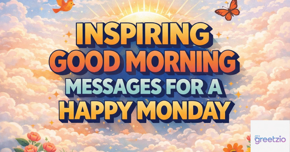 Inspiring Good Morning Messages for a Happy Monday