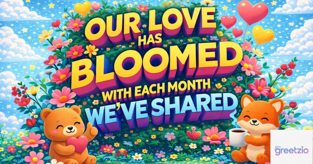 Milestone Monthsary Wishes for Girlfriend