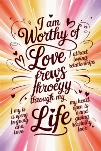 Affirmations to Attract Love