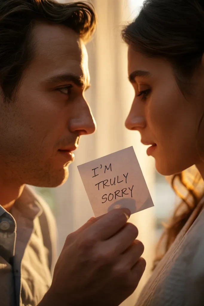 Apology for Breaking Trust