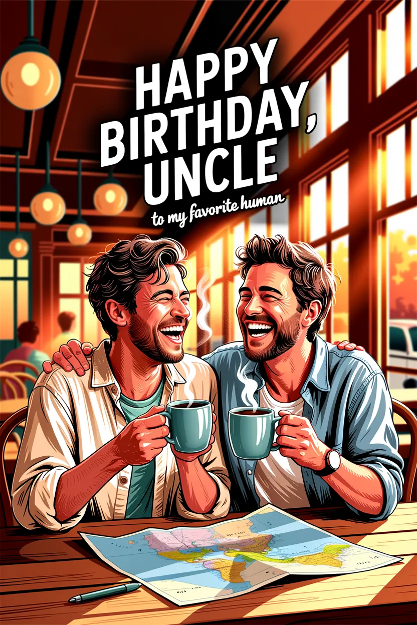 birthday messages for an uncle who feels like a best friend